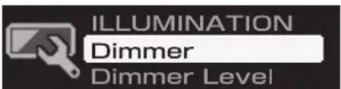 ILLUMINATION Dimmer Dimmer Level