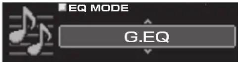 ALPINE PXA-H800 - Einstellen des Equalizer-Modus (EQ Mode) - 2