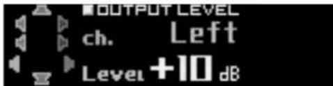 ALPINE PXA-H800 - Anpassen des Lautsprecher- Lautstärkepegels (Output Level) - 2