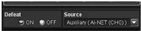 ALPINE PXA-H800 - Klicken Sie im Hauptmenü für „Defeat“ auf [ON] oder [OFF]. - 1