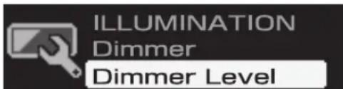 ILLUMINATION Dimmer Dimmer Level