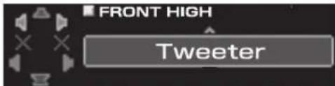 FRONT HIGH Tweeter