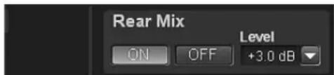 ALPINE PXA-H800 - Klicken Sie unter „Rear Mix“ auf [ON]. - 1
