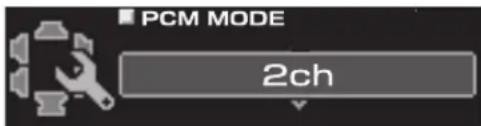 PCM MODE 2ch