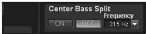 ALPINE PXA-H800 - Klicken Sie unter „Center Bass Split“ auf [ON]. - 1