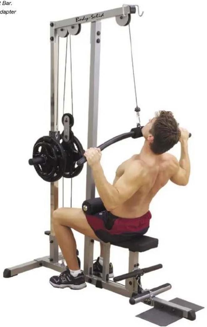 Body-Solid GLM83 - Plate Loaded Lat Machine - 1