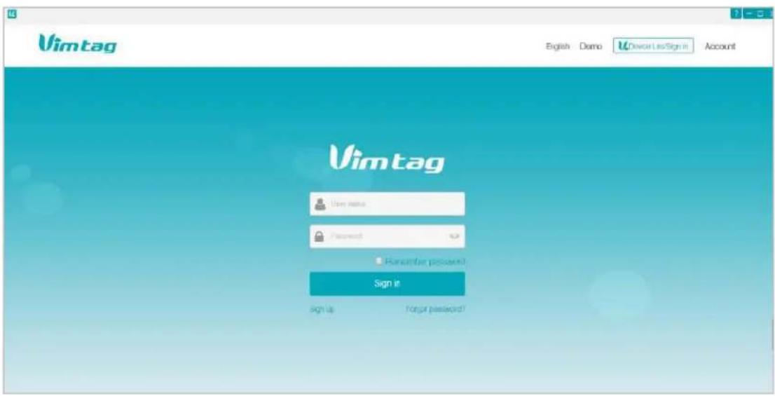 Vimtag B3 - Log In & Sign Up - 1