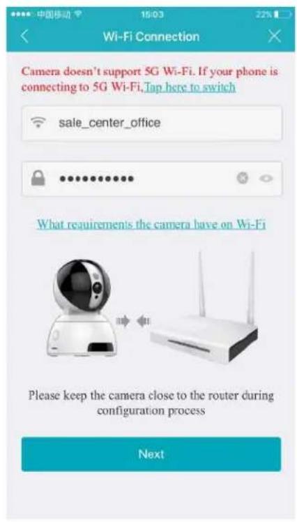 Vimtag B3 - Wi-Fi Connection Setup through Wi-Fi Mode - 8