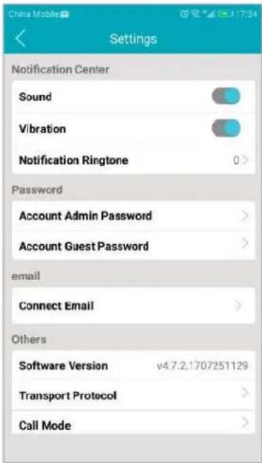 Vimtag B3 - Account Settings for Mobile Devices - 2