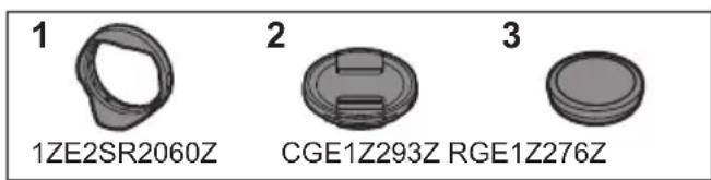 PANASONIC S-R2060 - Supplied Accessories - 1