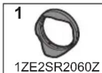 PANASONIC S-R2060 - Accesorios suministrados - 1