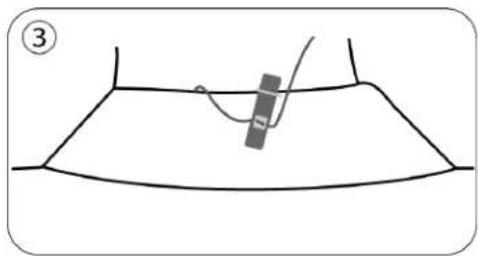 SHURE TwinPlex TH53 - Using the Collar Clip - 3