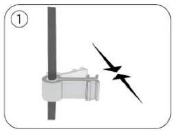 SHURE TwinPlex TH53 - Using the Collar Clip - 1