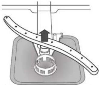 BAUKNECHT BCBO 3T333 DL X CH - REINIGUNG DER SPRÜHARME - 2