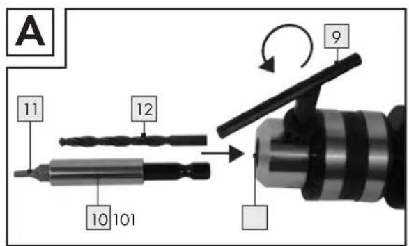 A 11 12 10 101 9
