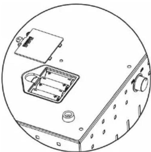 FLORABEST FLG 40 A1 - Inserting the batteries - 2