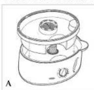 BLACK & DECKER Handy Steamer HS1000 - USING THE STEAMING BASKET - 1