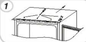 HOOVER HBOD 174 - INVERSIONE DEL SENSO DI APERTURA DEGLI SPORTELLI - 1