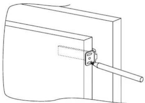HOOVER HBOD 174 - INVERSIÓN DE LA APERTURA DEL COMPARTIMENTO DEL CONGELADOR - 4
