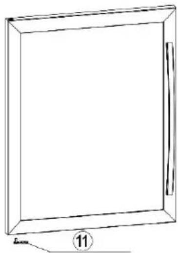 Klarstein Vinovilla Grande Duo - REVERSING THE DOOR - 5