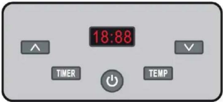 18:88 TIMER TEMP