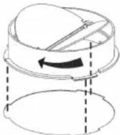 Klarstein Capannina - To install the check valve - 1