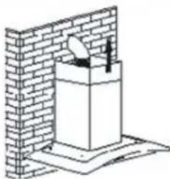 Klarstein Sabrina - Chimney installation - 1