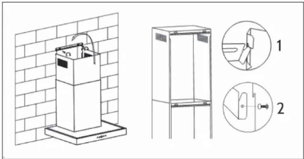 Klarstein Sabrina - Chimney installation - 2