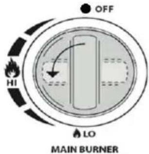 Klarstein Gazooka 2.OT 10033533 - Pilot Gas Control Ignition(Main burner or main burner with side burner or main burner with side burner and back burner) - 3