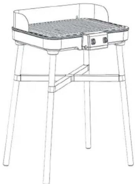 Klarstein Grillkern - Step 7: Assembling the pedestal - 2