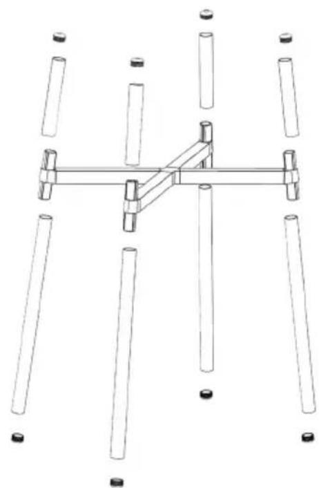 Klarstein Grillkern - Step 7: Assembling the pedestal - 1