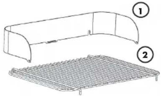 Klarstein Grillkern - OVERVIEW OF PARTS - 1