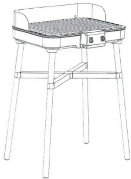 Klarstein Grillkern - AUFBAU DES GRILLS - 3