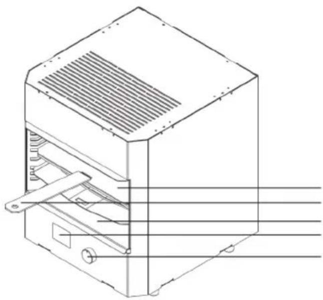 Klarstein Steakreaktor Pro - Aperçu de l'appareil et éléments de commande - 1