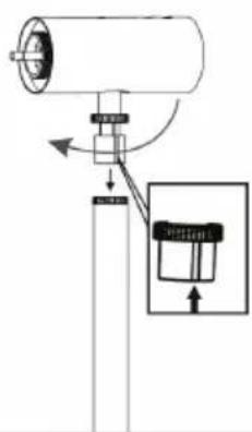 Klarstein Whisperwind - Installation of the fan head - 1