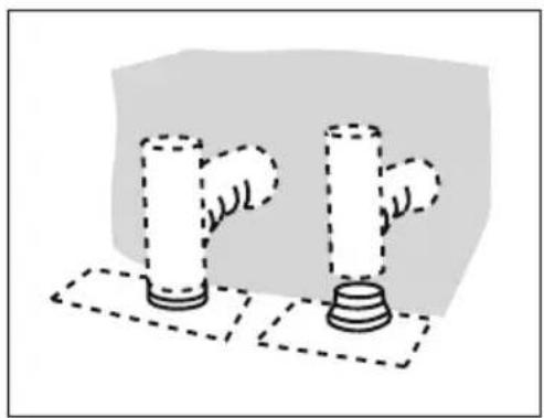 Klarstein Luna - Connections to Ducted Version Air Exhaust System - 1