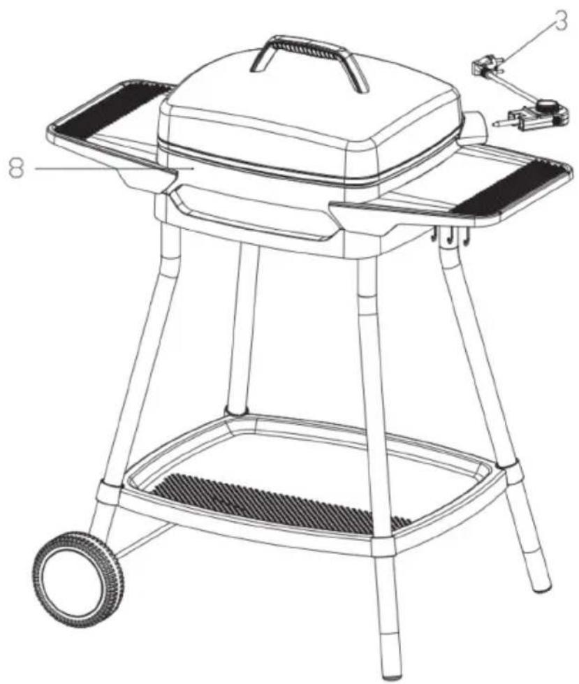 Klarstein Elektrogrill 10034706 - MONTAJE - 12