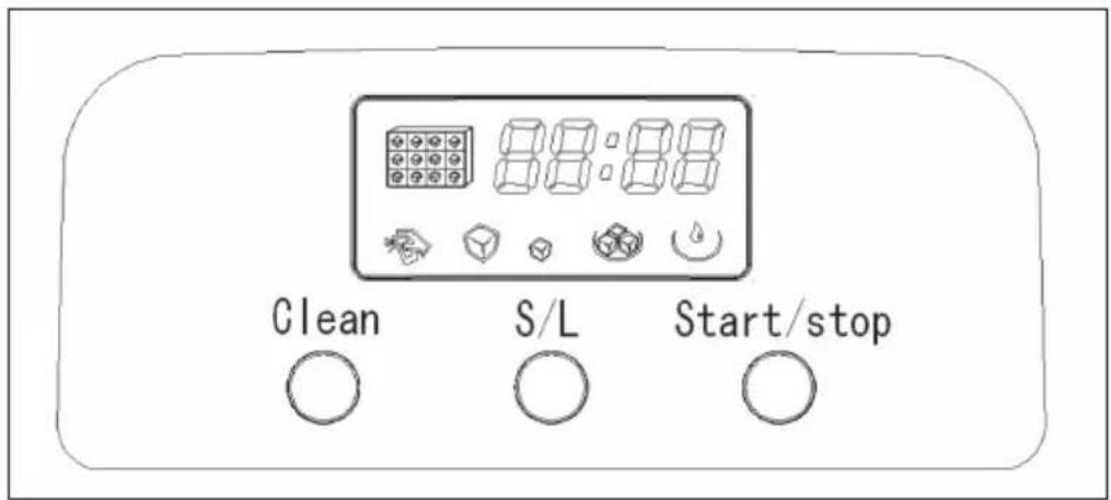 Klarstein Kristall XL - Panel de control - 1