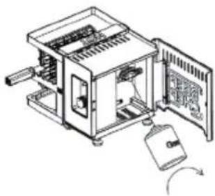 Klarstein Crossfire 10033288 - CONNECTING A GAS CARTRIDGE - 2