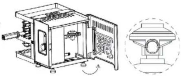 Klarstein Crossfire 10033288 - CONNECTING A GAS CARTRIDGE - 1