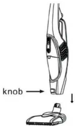 knob → ↓