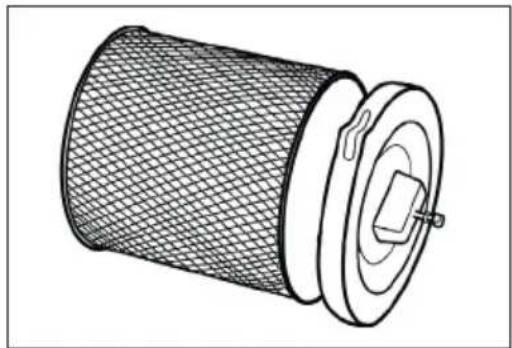 Klarstein AeroVital Fry - Drum Basket (for example for chicken thighs or french fries) - 1