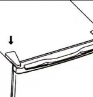 Klarstein 10034550 - Modification du sens d'ouverture de la porte - 9