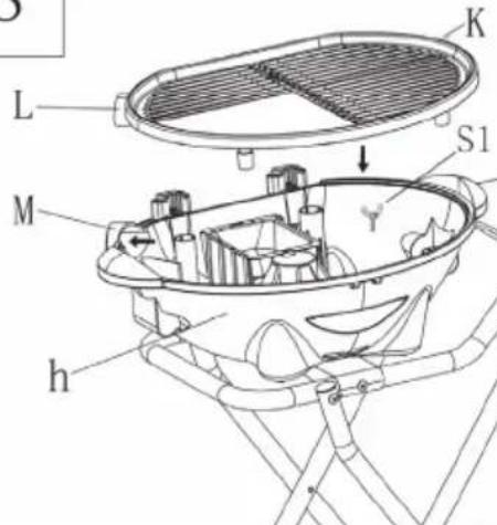 Klarstein Elektrogrill 10033448 - ASSEMBLY - 13