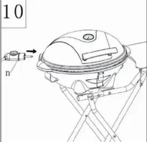 Klarstein Elektrogrill 10033448 - ENSAMBLAJE - 15