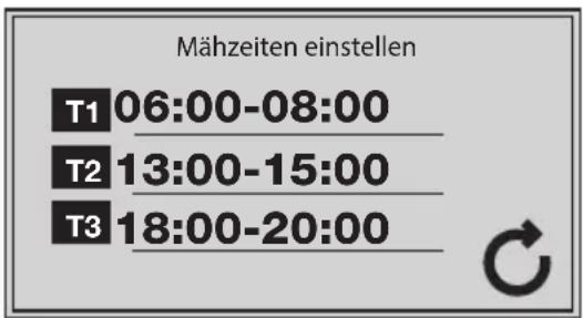 G-Force 1000 Pro Plus - - Mähzeit einstellen - 1