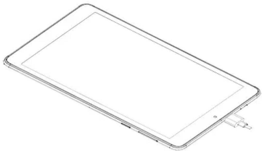 ALCATEL 3T 8 - Charging the battery - 1