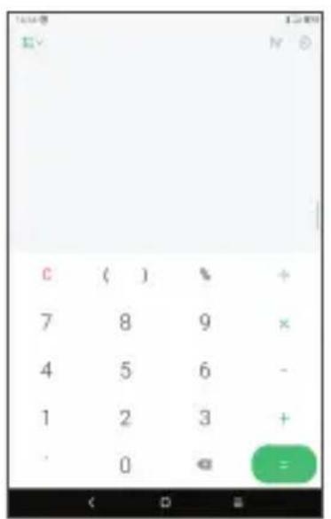 C ( ) % + 7 8 9 x 4 5 6 - 1 2 3 + - 0 =