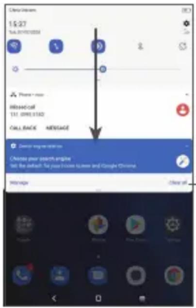 Cloud Search 15:27 Sub: 2019/03/20 Phone * mail Message call T11.0991.5162 CALL BACK MESSAGE Choose your search engine tell the default - for your Access License and Google Chrome Manage Close off
