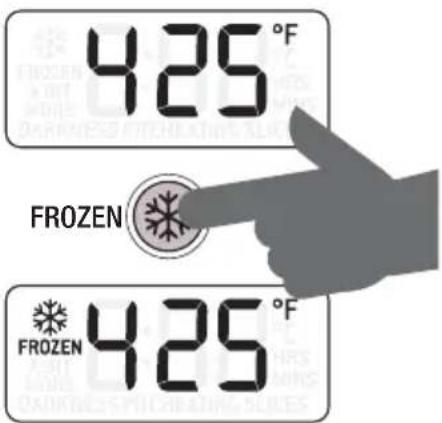 425°F FROZEN 425°F